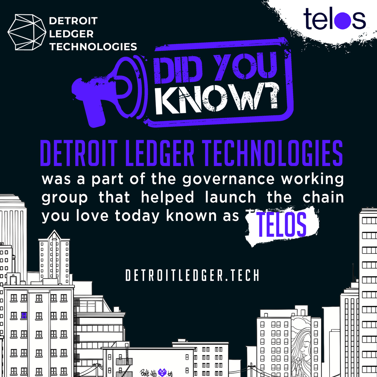 detledgertech's tweet photo. Over the next few days, we will drop facts about DLT and the #Telos network. We are proud of the role we've played in helping launch the network as they lead the way for a better #Web3. https://t.co/F7VQ1MPTwX