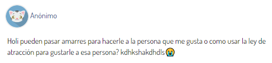 Los amarres no los recomiendo, puede ser mejor un endulzamiento
LO Q SI RECOMIENDO
- audios subliminales para atraer
- runas
- sigilos