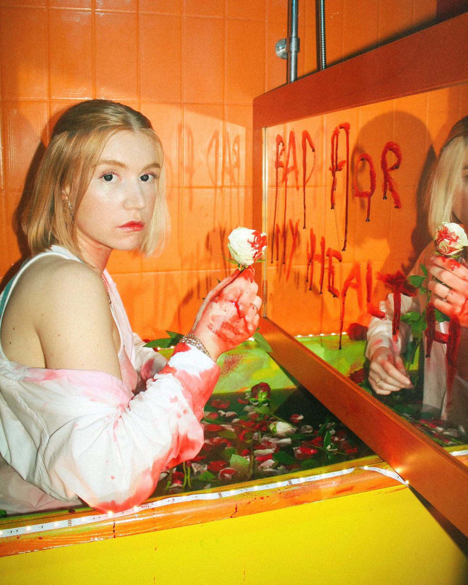 𝐁𝐚𝐝 𝐅𝐨𝐫 𝐌𝐲 𝐇𝐞𝐚𝐥𝐭𝐡 visual art video out May 23rd ✨📷: Aleksandra Suchkova