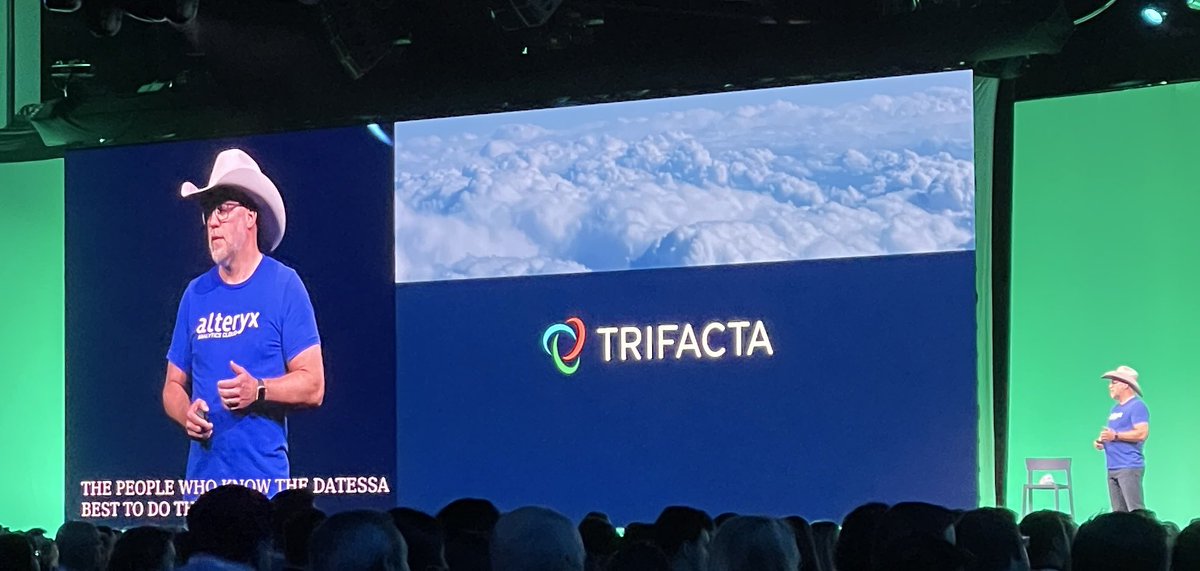 Adam Wilson is our GM for Designer Cloud, driving towards a new generation of data wrangling. Exciting how Trifacta helps move Alteryx to the cloud faster. #AlteryxInspire22