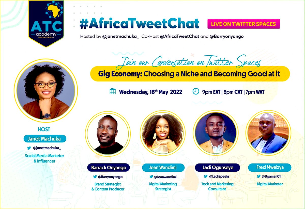 B N™ (@bnyabuti_ke) on Twitter photo Just an hour shy to an amazing discussion on how growing on social media is a community thing! You either belong in an existing one or build one.
Set Twitter Space reminder; <a href="/janetmachuka_/">Janet Machuka</a> will be moderating: x.com/i/spaces/1YqKD… Just an hour shy to an amazing discussion on how growing on social media is a community thing! You either belong in an existing one or build one.
Set Twitter Space reminder; <a href="/janetmachuka_/">Janet Machuka</a> will be moderating: x.com/i/spaces/1YqKD…