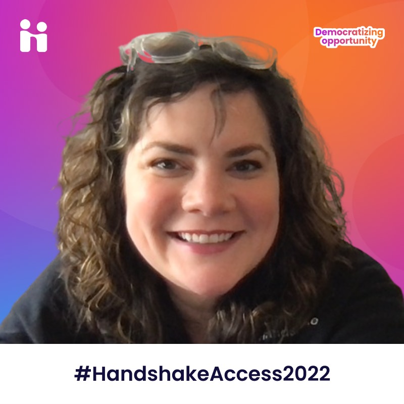 iamsamwheeler's tweet photo. I'm building a brighter future for talent at #HandshakeAccess2022!

So excited to have everyone together today (3,700+ right now!) and tomorrow at @joinHandshake Access to discuss ways to democratize opportunity. #StudentsFirst! https://t.co/60JWMZBDmd