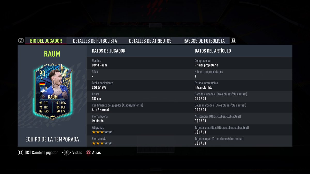 Os ahorro hacer el SBC de TOTS ASEGURADO DE LA BUNDESLIGA, os toca esto seguro: