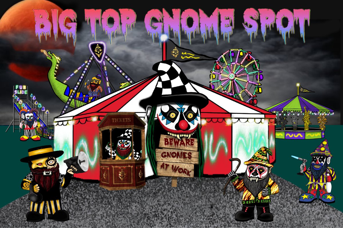 Come Join Early -✅Follow <a href="/BigTopGnomeSpot/">Big Top Gnome Spot</a> 
✅Like &amp; RT before we moon🌚
#bigtopgnomespot #NFTCommunity #NFTGaming  #NFT #NFTs #NFTWorlds #MusicNFT #Metaverse #nftart