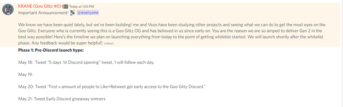 GOO GLITZ tweet media