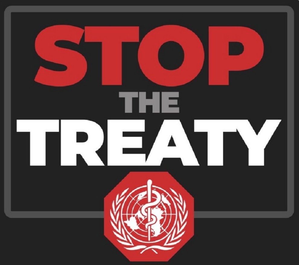 راجعوا أنفسكم قبل التوقيع على قرار الحرب على شعوبكم التي كانت ومازالت مسالمة في التعامل معكم. منحWHOأي نوع من أنواع السلطات الإلزامية غير مقبول نهائيا،نحن مستعدون لمواجهة العدو الماسوني الخارجي ولكن هل أنتم مستعدون لضياع الأمن و الاستقرار الداخلي؟
#اوقفوا_المعاهدة #StopTheTreaty