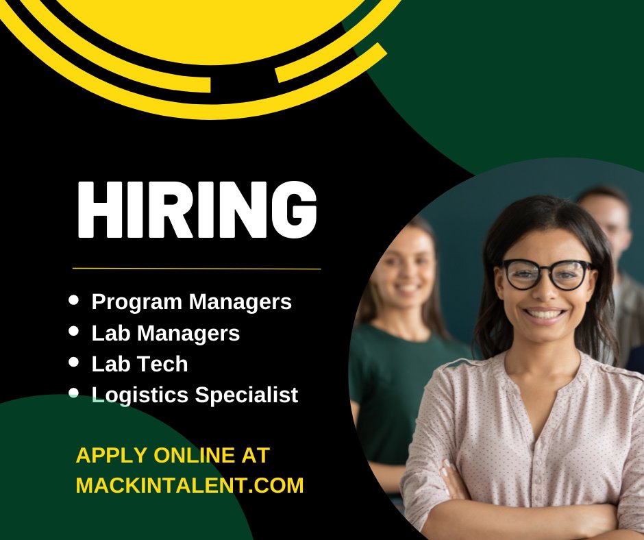 Make this Hump Day count and get #hired in that new position you've been wanting. Apply now at - mackintalent.com