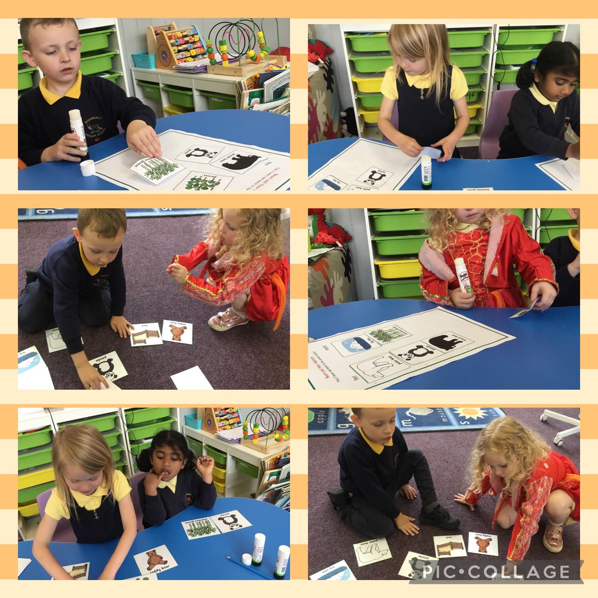 bodprimary's tweet image. We loved seeing the children working together today, sharing their ideas and knowledge about bears and their habitats 🐻🪵🌳 Look at the enjoyment on their faces and the concentration as they learn alongside their peers ❤️ #cubhub #playingandlearningtogether #bearhunt