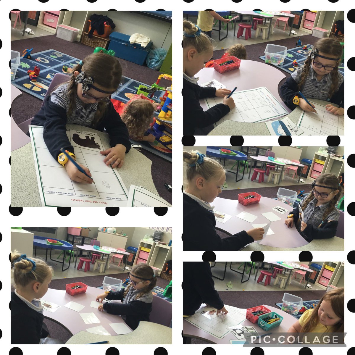 bodprimary's tweet image. We loved seeing the children working together today, sharing their ideas and knowledge about bears and their habitats 🐻🪵🌳 Look at the enjoyment on their faces and the concentration as they learn alongside their peers ❤️ #cubhub #playingandlearningtogether #bearhunt