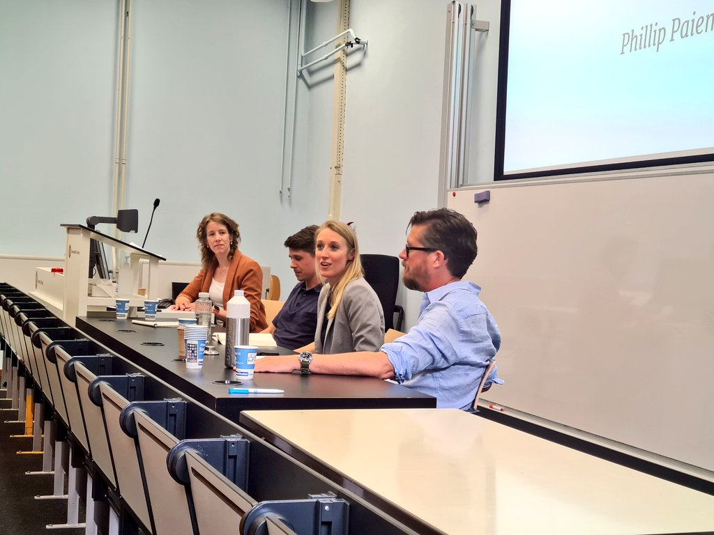 As an appetizer for our conference tomorrow, @LMHenderson_ @philpaiement and @Patagorda discuss strategic litigation on climate change with our students.
