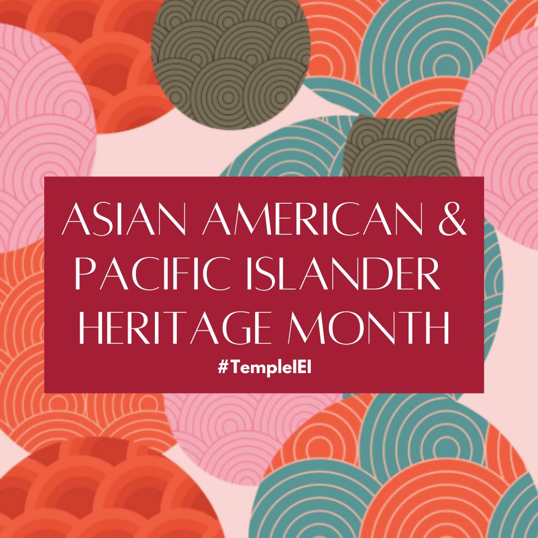 In honor of Asian American and Pacific Islander Heritage Month, join us by tagging your favorite Asian American entrepreneur in the comments below! #templeiei #AAPI #AAPIsmallbusinessowner #AAPIentrepreneur