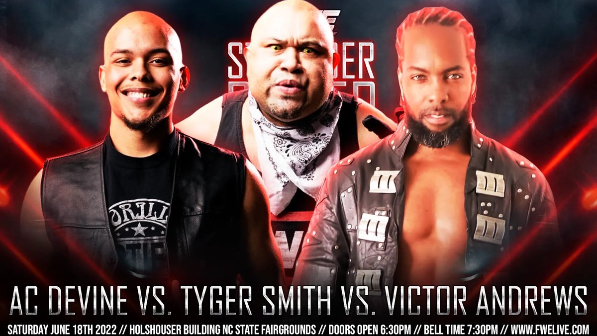 TygerSmithShoot's tweet photo. Ok, @fwe_live instead of having me in a 3way that puts me in a lose, lose situation. Let's be honest you did that to try to get North Carolina over. Give me a match with @CWLail_Gunner for the United States title. That would be better for everyone. #uWc4life #Takeitdeep #FNC https://t.co/a7UZiZRTZb