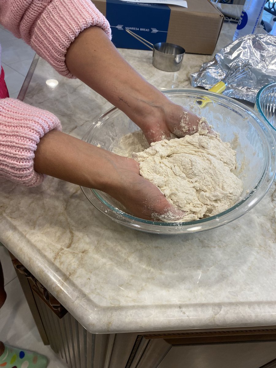 OCGreekGrl's tweet photo. It’s hard work making bread… & by “hard work” I mean drinking wine while @vera_cherny makes the bread 😉
#winewednesday #breadlife #tannat #halterranch https://t.co/absJsBP0vJ