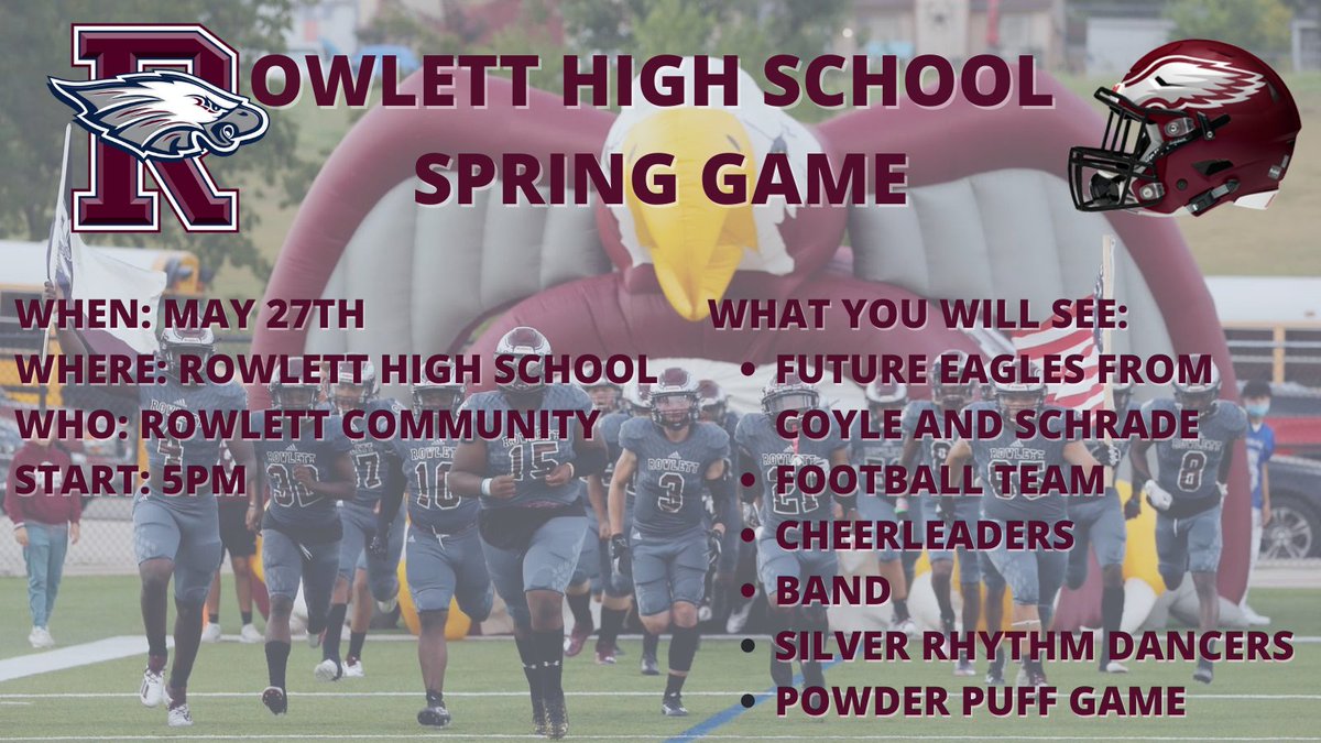 Lettfootball's tweet photo. Spring Game coming up next week! https://t.co/WDlCxwDeKx