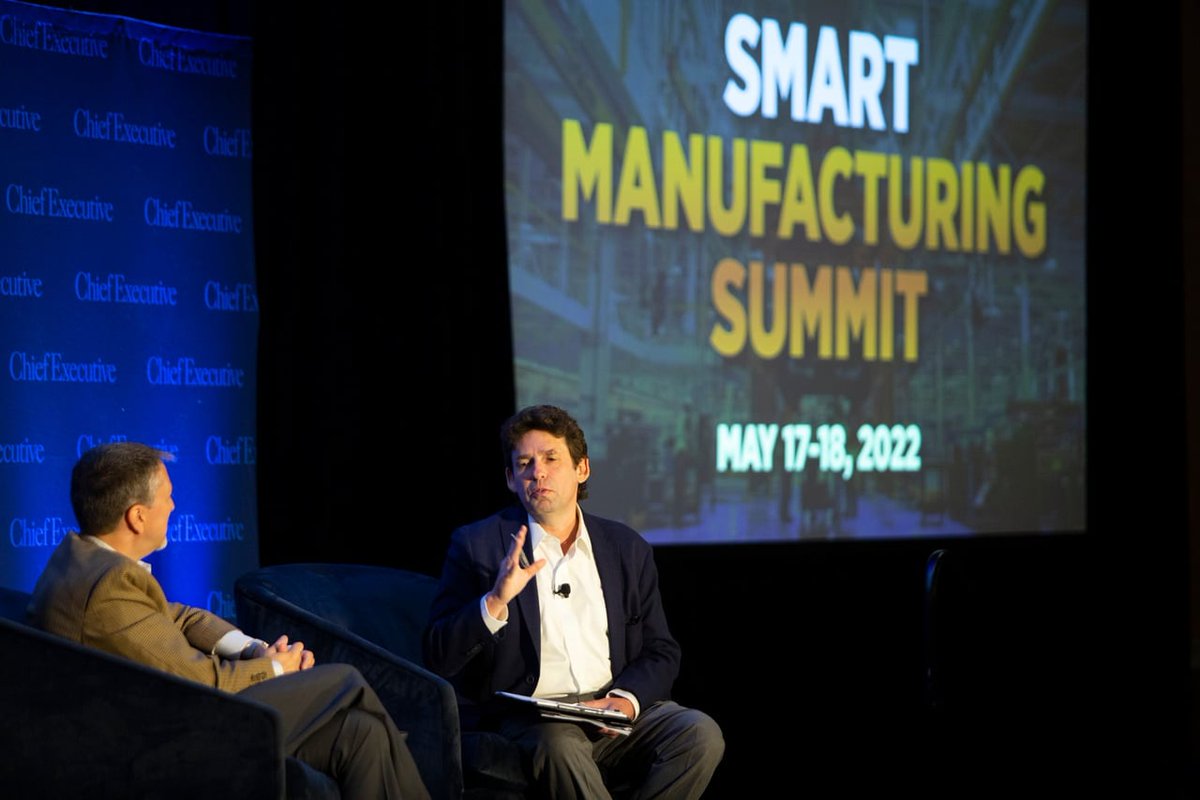 MEDC's tweet photo. MEDC CEO @QuentinMesserJr joined manufacturing executives from across the country at the @ChiefExecGrp #SmartManufacturing Summit in #Detroit Tuesday to exchange ideas for preparing today's talent for the evolution toward #Industry40. #MichiganBusiness #MadeInMichigan https://t.co/N4H5mNVmc2