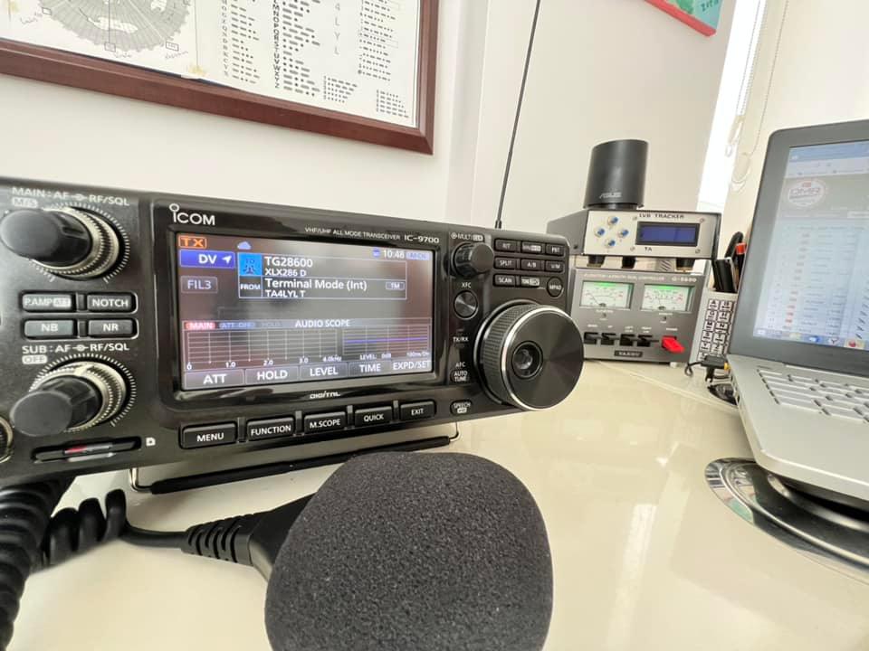 YgtKyn's tweet photo. Summer maintenance of all antennas and devices has been completed. 73 de TA4LYL
#EME Earth Moon Earth #amsat #SO50 #satellite #amateurradio #hamr #hamradio #DXWorld #DXInformation #ARISS #ISS #hrdlognet #eQSL https://t.co/08gaJekpce