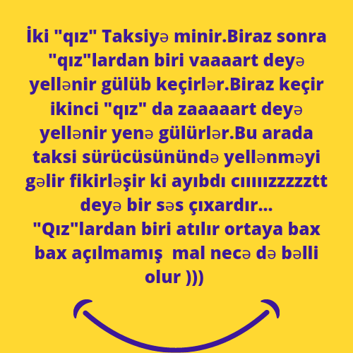 LTFLR1's tweet photo. Açılmamış mal )))
#lətifələr #qız #taksi https://t.co/HCllFem8Ca