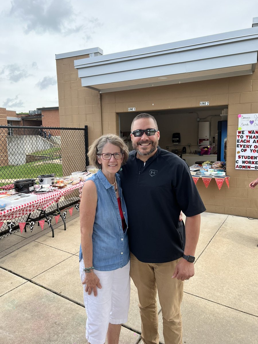 Got to sneak away and celebrate one of my favorite people in the entire world’s retirement from Herculaneum High School. Congrats Judy Sobol, there aren’t enough words to describe the impact you had on me and so many others during your time at HHS! #legend <a href="/BlackcatUpdates/">Blackcats Updates</a>