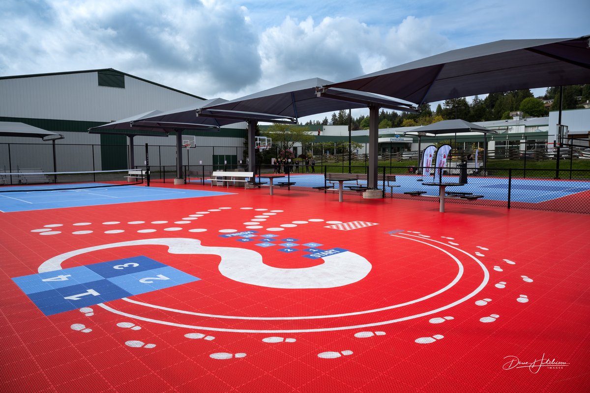 Photographed a very worthwhile event in Sidney/North Saanich, BC yesterday for Jumpstart for kids (Canadian Tire sponsored and organized by an outside agency). This image was before all the action started. An excellent facility to say the least.