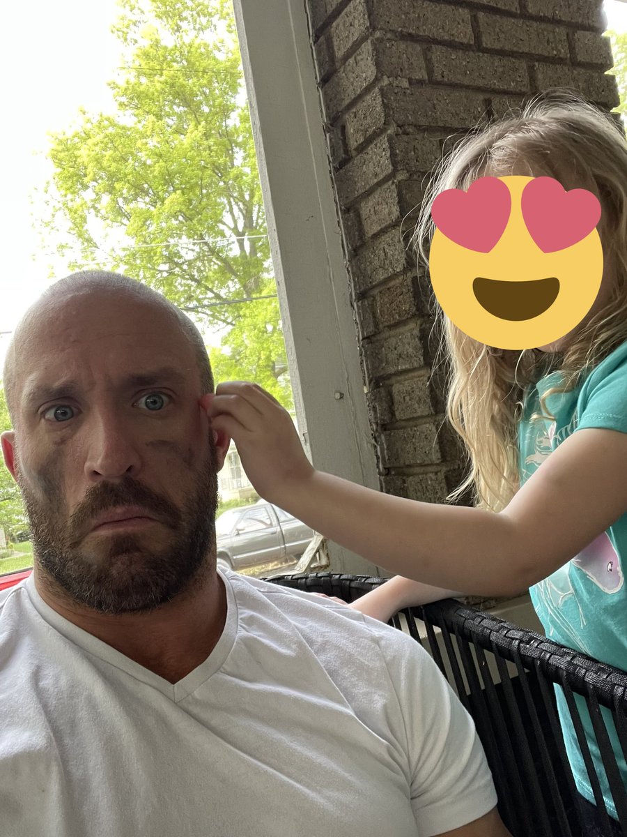 Family is all you need to put things into perspective. Love being home to surprise my niece after a rollercoaster of a tour. She's already mocking up some war paint. See you soon <a href="/SCWrestling1/">Sin City Wrestling</a>.