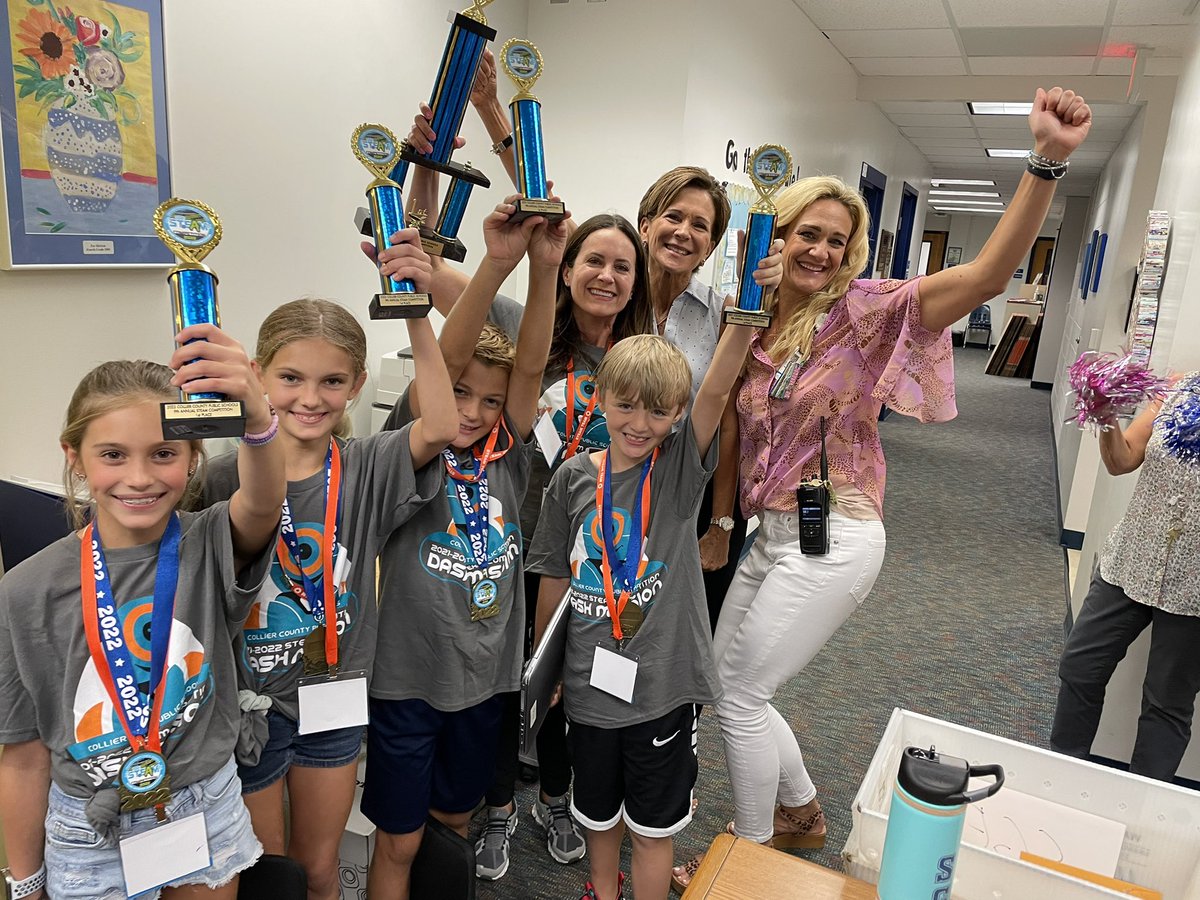 1st place champions for the 2021-2022 Elementary STEAM Dash Mission! So proud of my team!!  <a href="/SeaGateES/">Sea Gate Elementary</a> <a href="/WonderWorkshop/">Wonder Workshop</a> #ccpsSTEAM