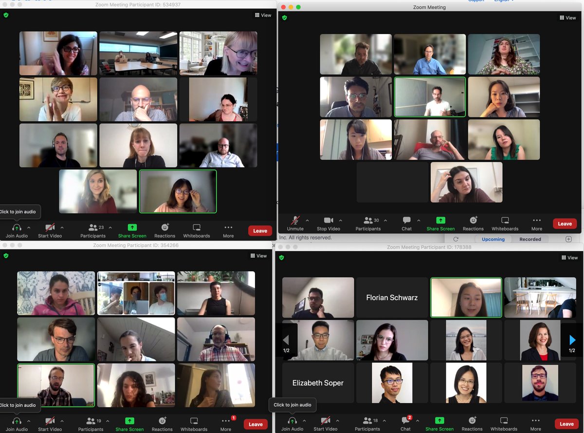 #ELM2 Parallel-1.A in full swing!