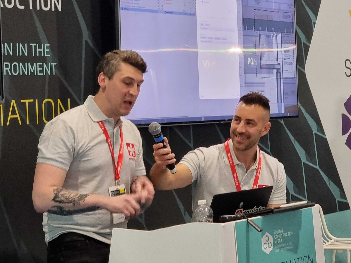 rhyslewis_bim's tweet photo. #DCW2022 back with a 💥!

I think everyone agrees there was some proper energy on the shop floor today! Great job @Ollie_DCW &amp; @DigiConWeek 

Lovely to see all these faces again!

@__johnwilliams @LewisWenman @DRossiter87 @BuildLaw_ArtTea @ThePhilpster @pambhandal @scott_soluis https://t.co/WbMC6QEkXT