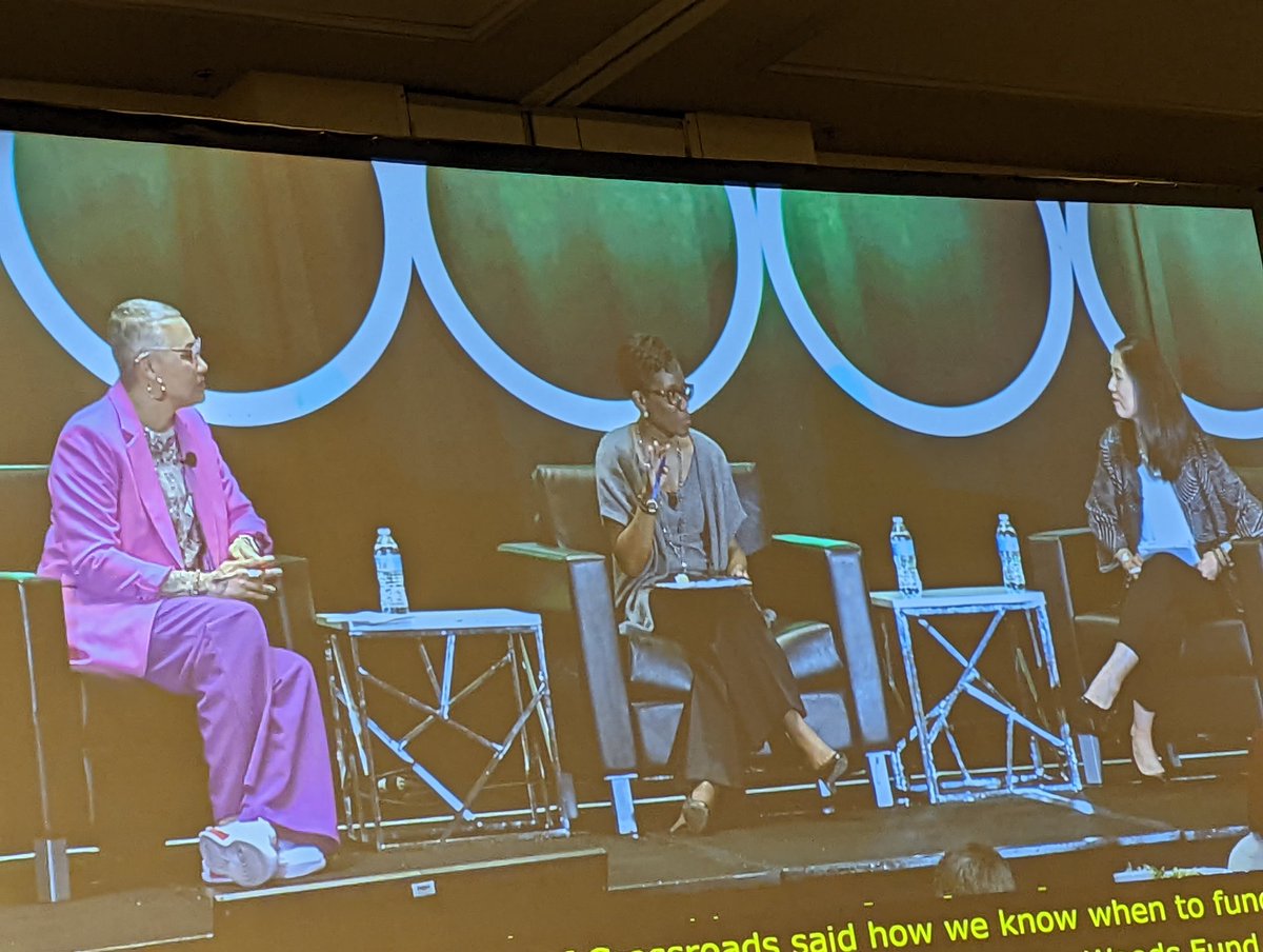 Who are we gatekeeping for and why, asks Toya Randall of <a href="/voicevisionvalu/">Adam Zacks</a>. "Our communities continue to be in crisis ... What are we protecting ourselves from?" #GEO2022
