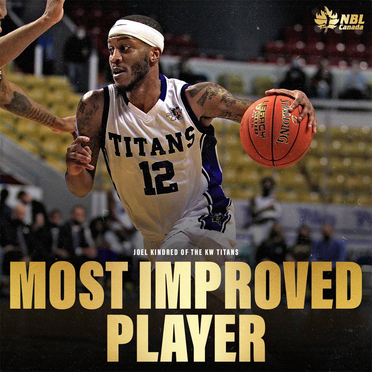 NBLCanada's tweet photo. OFFICIAL: Joel Kindred has been named NBLC Most Improved Player of The Year 🏆

From averaging nearly 14 points and 2 assists last season to becoming an MVP finalist, Kindred has emerged as the league's top scorer and most ferocious defenders during the 2021-22 Season.

(1/2) https://t.co/CEx8M9JSiI