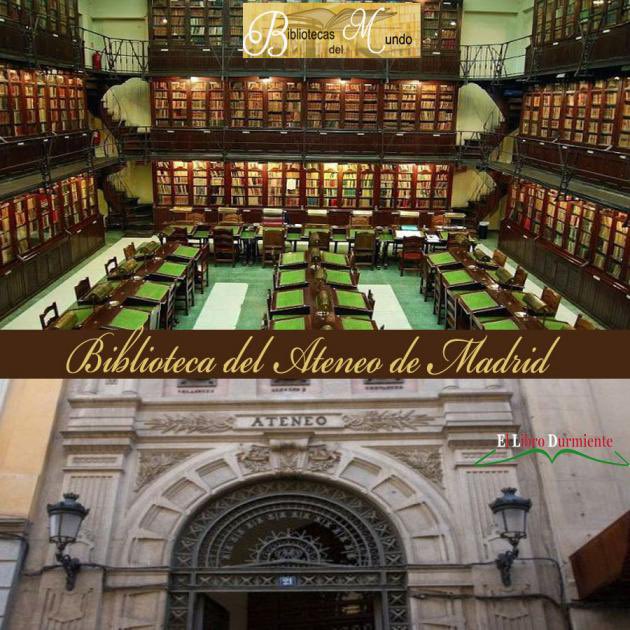 Reeditor_com's tweet photo. "Bibliotecas del Mundo" Biblioteca del Ateneo de Madrid por Mariángeles Salas.
 
Artículo escrito por El Libro Durmiente para https://t.co/VMq2KTdtLv. 

https://t.co/PrfsmIWDU3 #librerias #Literature https://t.co/8ecpQBYdlf
