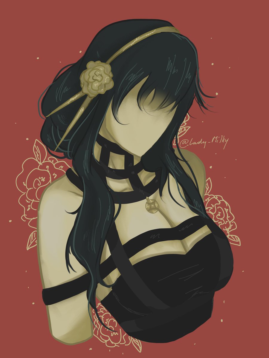 _Lady_Milky_'s tweet photo. Thorn princess🌹 #spyxfamilyfanart https://t.co/fwkagvV5ss