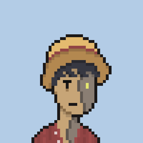 0xKinoe's tweet photo. Cryptoborg #051: Monkey D. Luffy
on @metatroneDAO https://t.co/AEo5tWIDU3

$ONE #cryptoborgs #NFT #NFTCommumity #harmonyONE #cyborg #pixelart #LUFFY https://t.co/xQlkdg1AHb