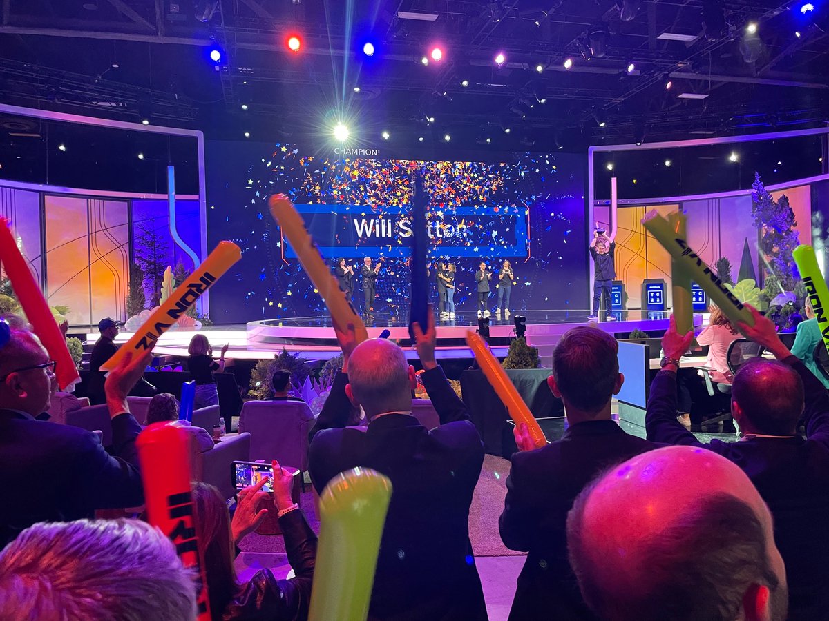 Congratulations to this year’s #IronViz winner Will!!

#IV22Will <a href="/tableau/">Tableau</a> #data22