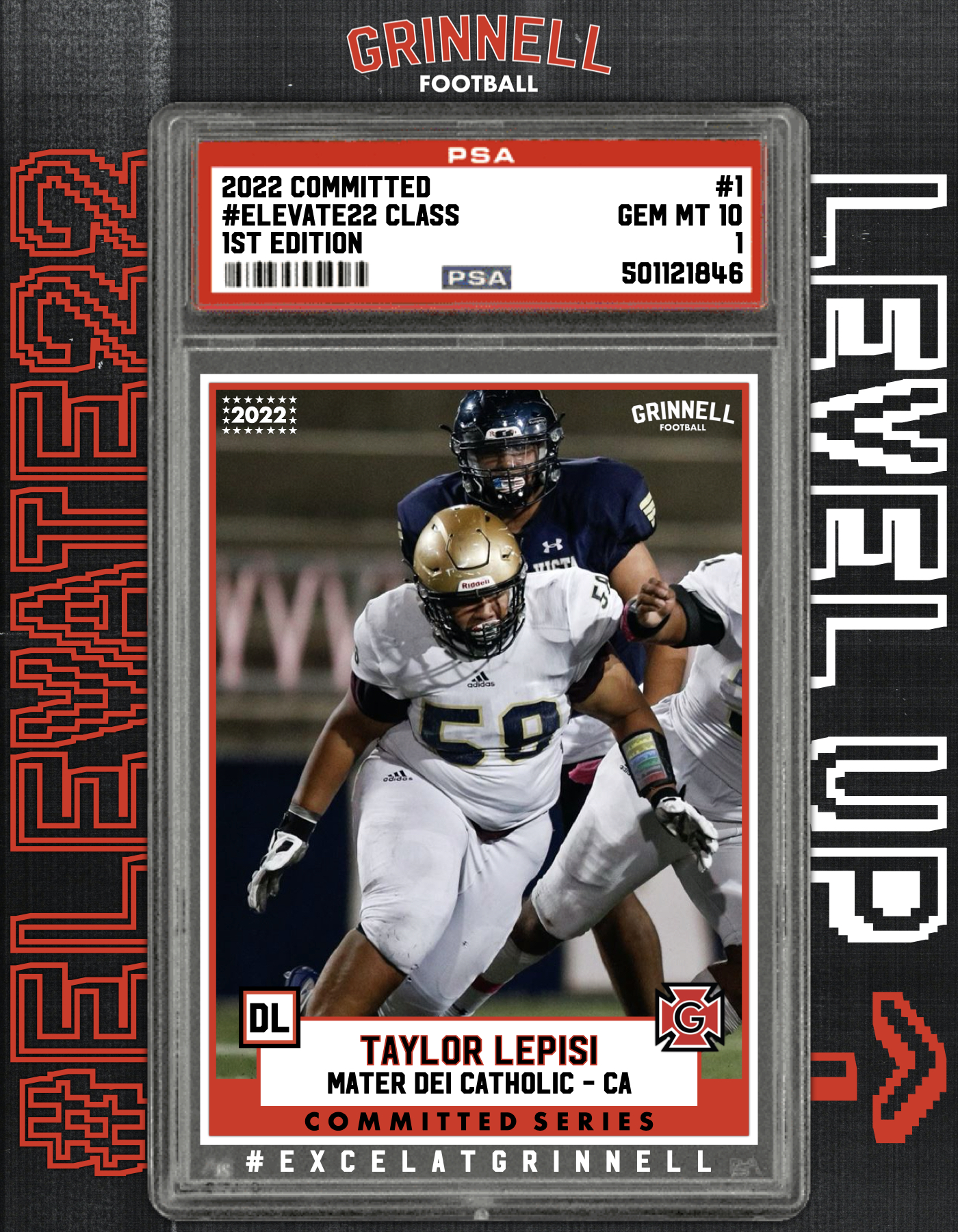 Grinnell College Football on Twitter: "Welcome to the Family! Taylor Lepisi  Defensive Line Mater Dei Catholic, California #ExcelatGrinnell #ELEVATE22  https://t.co/XvESXpaTUz" / Twitter