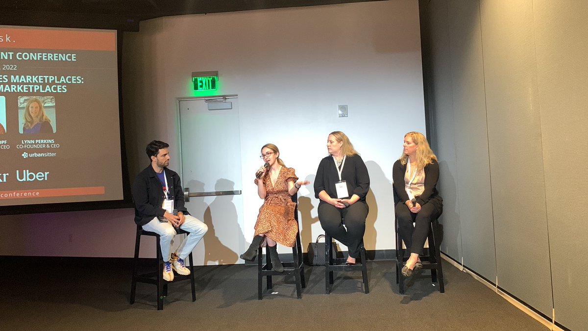 alice_dot_io's tweet photo. Great panel with our very own Amit Dar at #MRMC22 talking #trustandsafety on (incredibly) high stakes marketplaces with @sm @sdainora @urbansitter - how do you mitigate risks and create a trusted experience when it comes to childcare? https://t.co/MubeDLGQK0
