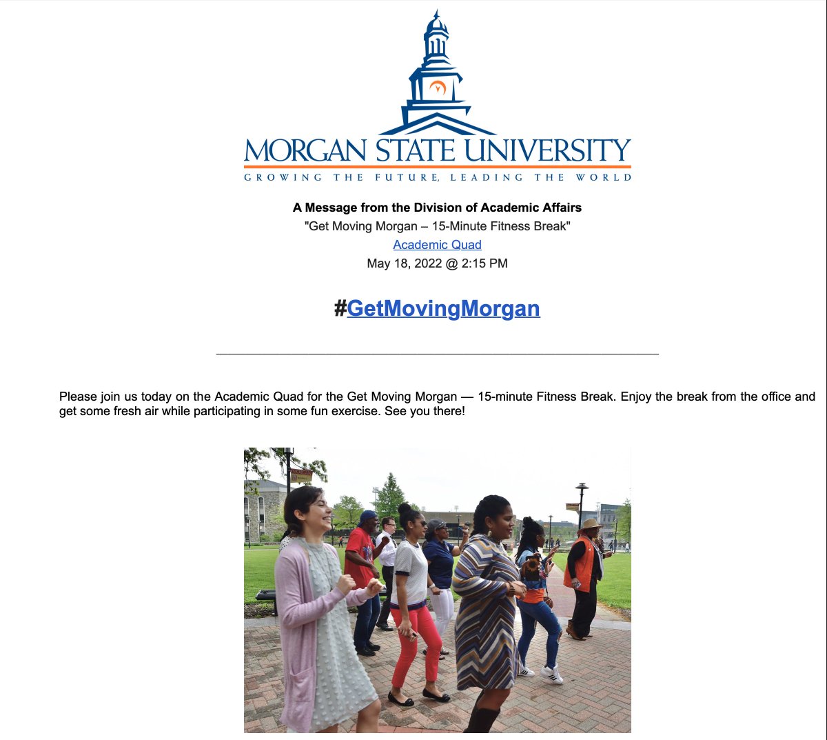 Morgan State Provost tweet media