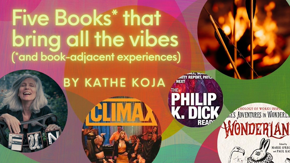 @KatheKoja stopped by @BigIndieBooks and shared 5 books (and other stuff) that bring all the vibes! #DarkFactory #blogtour continues! 

pos.li/2la1h4

#DarkFactory #immersiveAF @kathekoja @meerkatpress