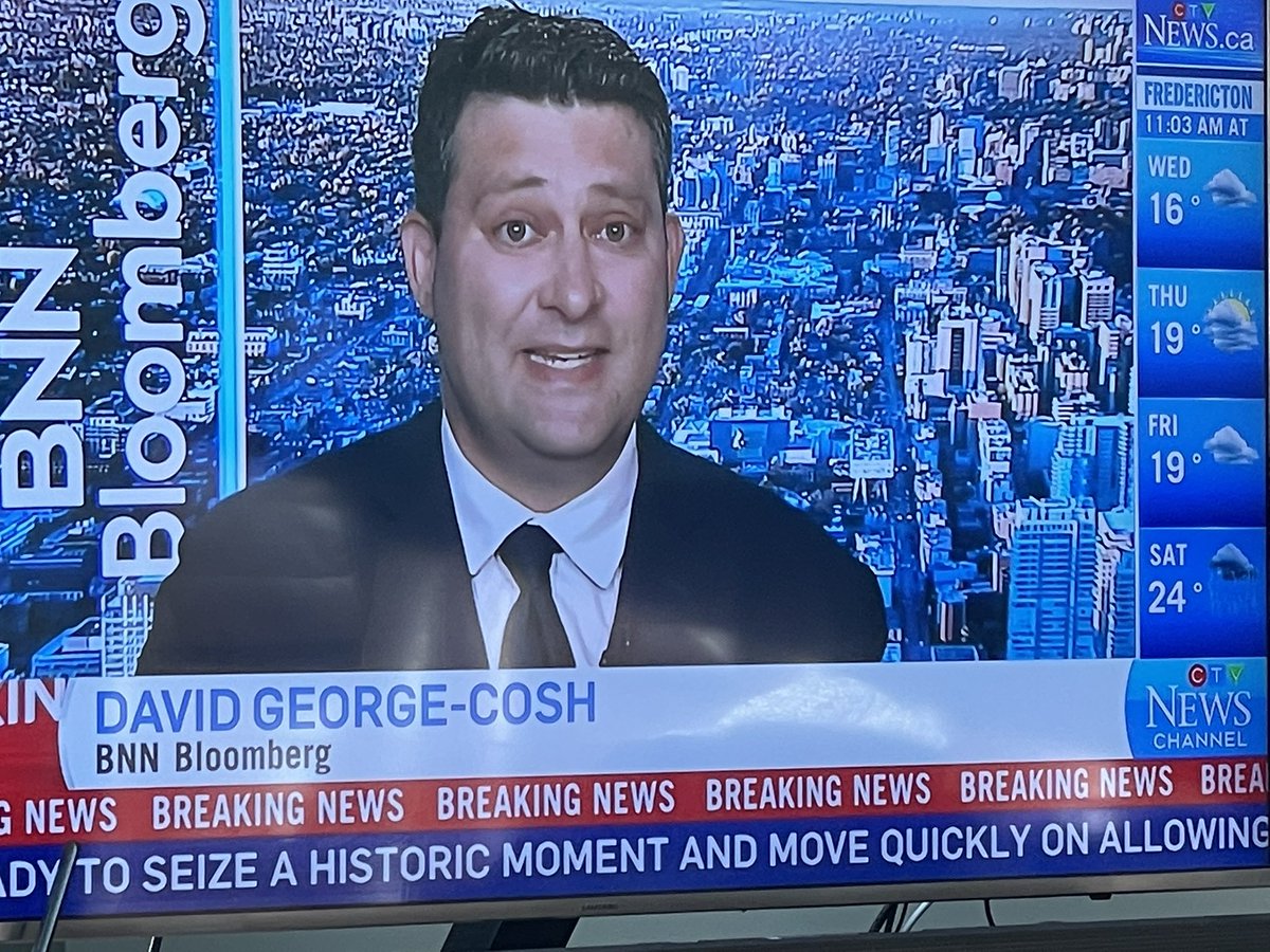 BruceHolmquist's tweet image. In @CTVNews this morning @BNNBloomberg analyst @itsdgc stated that one reason for the large inflation increase was farmers passing costs on to consumers #directquote. That is a total lie and disrespectful to all cattle and grain producers. We have no ability to do that.