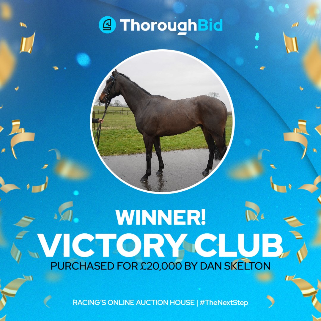 thorough_bid's tweet photo. VICTORY CLUB!!

£15,000 #Point2Rules Bonus landed for @DSkeltonRacing.

75% of the purchase fee won back in bonuses alone.

👏 💰 https://t.co/rCHSLLssht