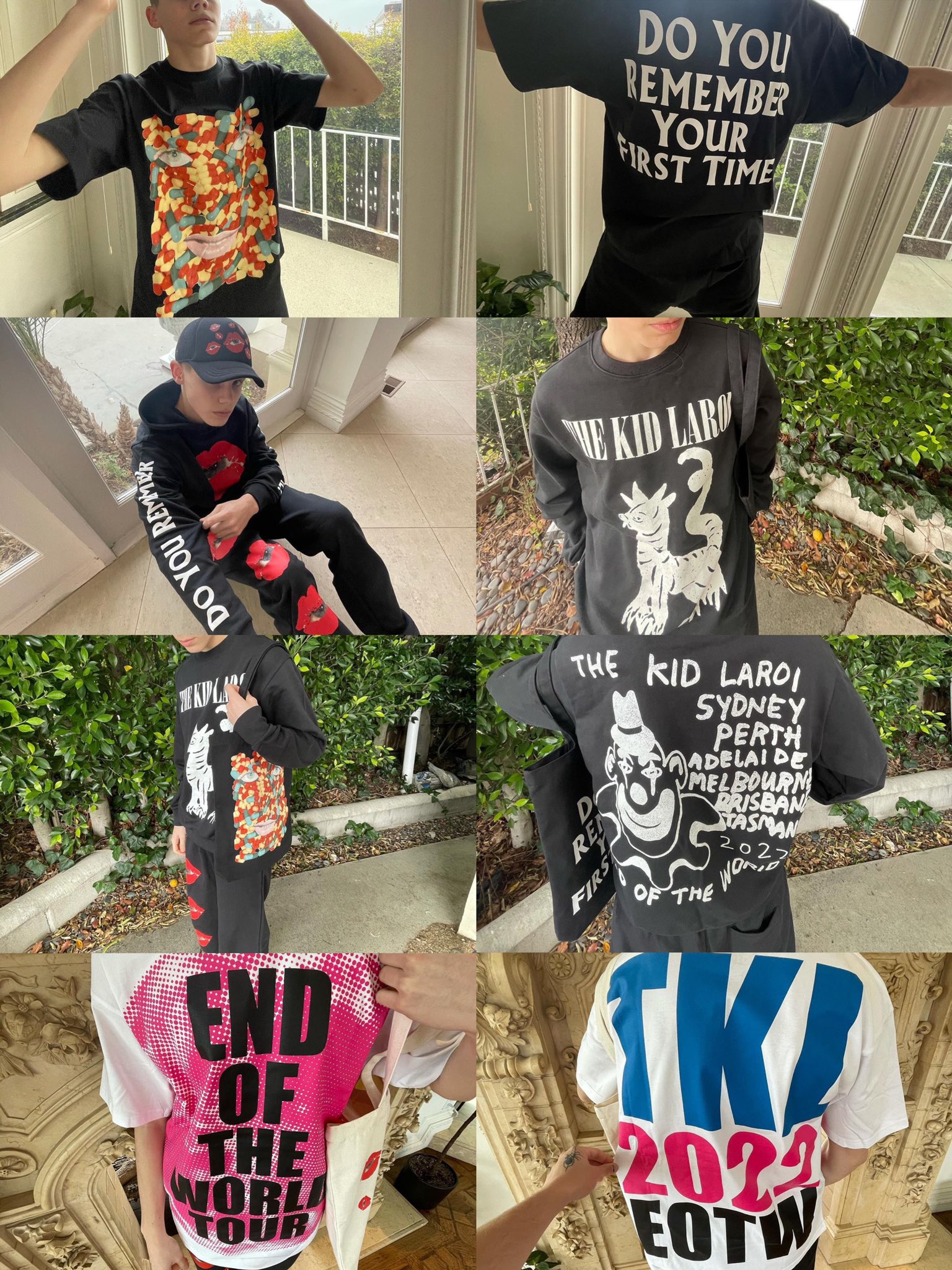 The Kid Laroi ツアーTシャツ 2022 The Kid Laroi ツアーTシャツ 2022 The Kid Laroi ツアーTシャツ