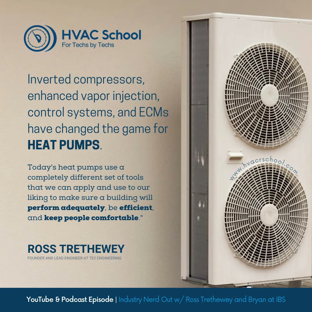 HVACRSchool's tweet photo. The Northeast is VERY cold in the winter! Many people rely on gas furnaces to stay warm, but one Massachusetts boy is all in on heat pump technology...
#hvac #buildingscience #ibs2022 #heatpumps #te2engineering https://t.co/9f95gUFClD