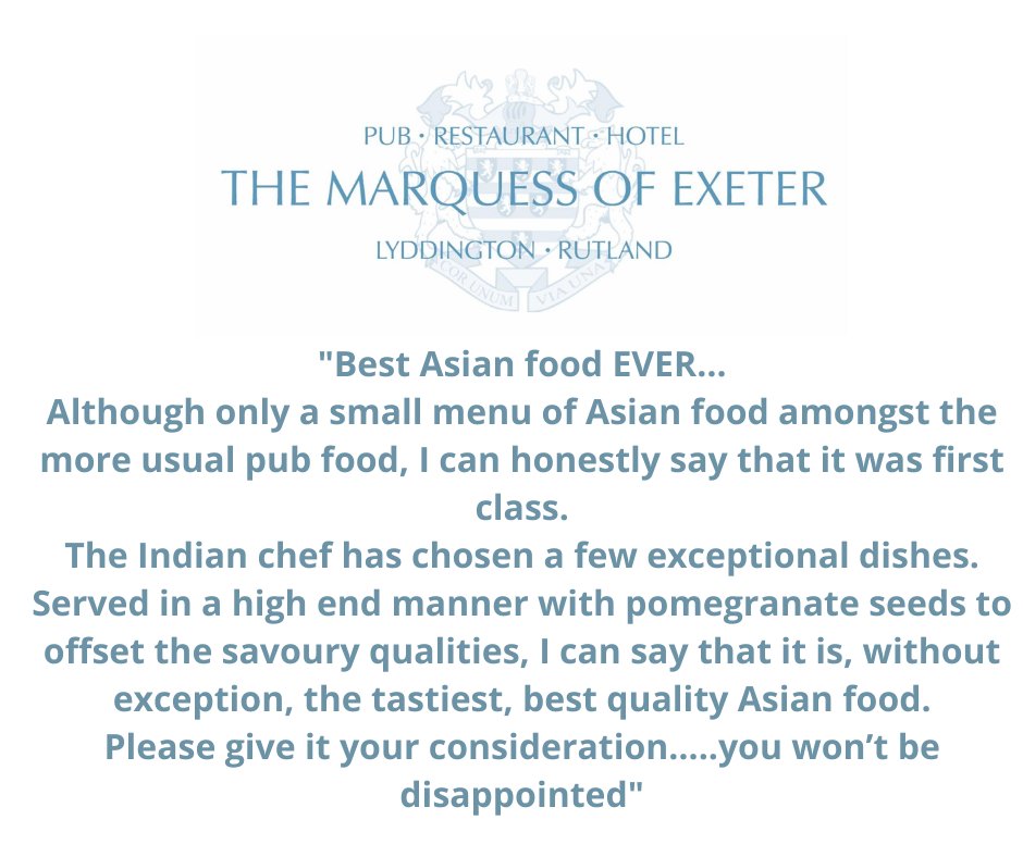 Wow!!! Thank you for such a fabulous review!!

#lyddington #uppingham #rutland #rutlandwater #stamford #kettering #corby #oakham #lincolnshire #northamptonshire #leicestershire #midlands #marquessofexeter