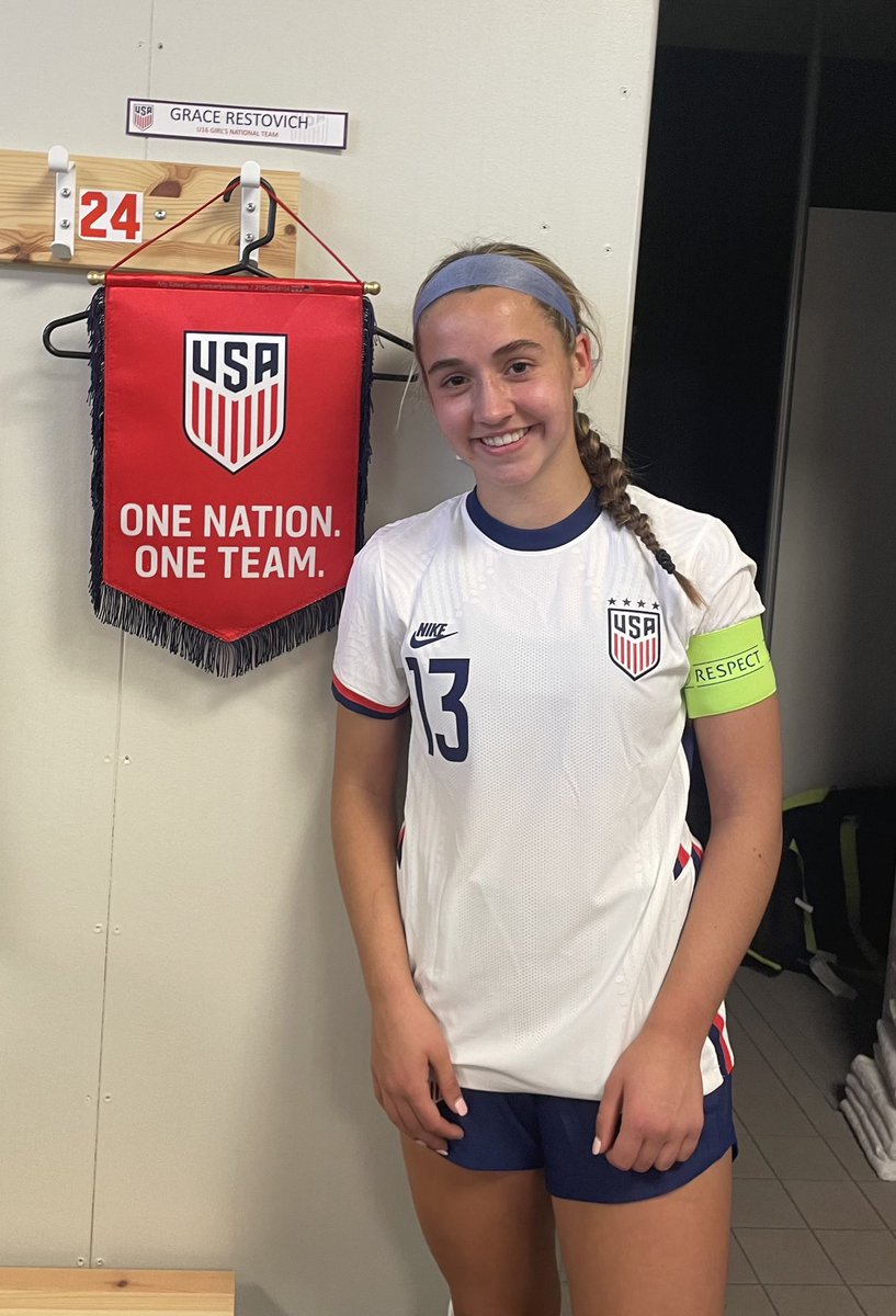 VizAthletics's tweet photo. Congratulations to Viz freshman Grace Restovich as she will represent her Country as a member of the USA Soccer under 16 National team @VizAcademy https://t.co/NPB4vr3DAU