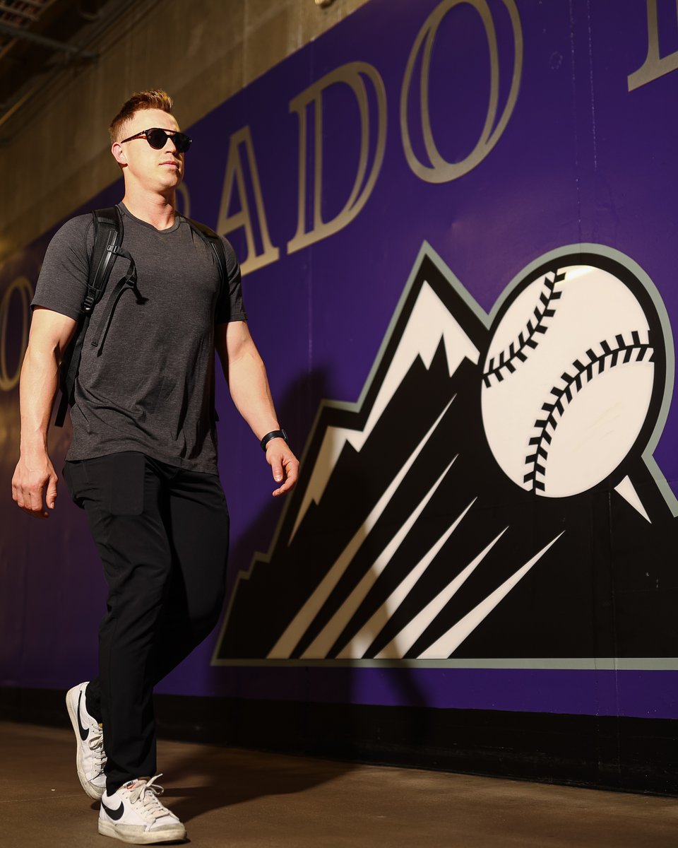 Rockies's tweet photo. Arriving for Debut Day just hits different 😎 https://t.co/k7SW2p3DUu