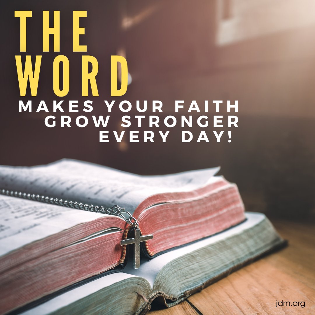 jesse_duplantis's tweet photo. The Word makes your faith grow stronger every day!
#jdm #affirmationsoffaith #jesseduplantis #partnerletter https://t.co/ZS1ebLlafQ
