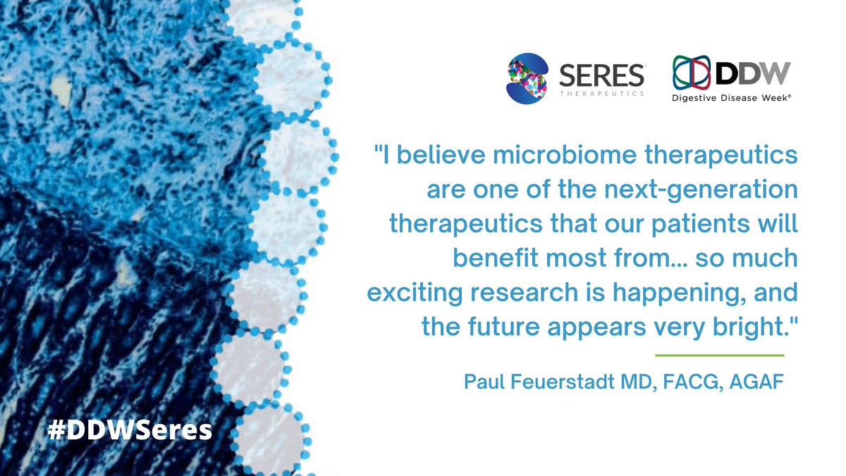 With #DDW2022 just three days away, we’re discussing the potential impact of #microbiome therapeutics on patients. This is what gastroenterologist @DrPaulGastro of @YaleMed has to say on the topic! #DDWSeres
