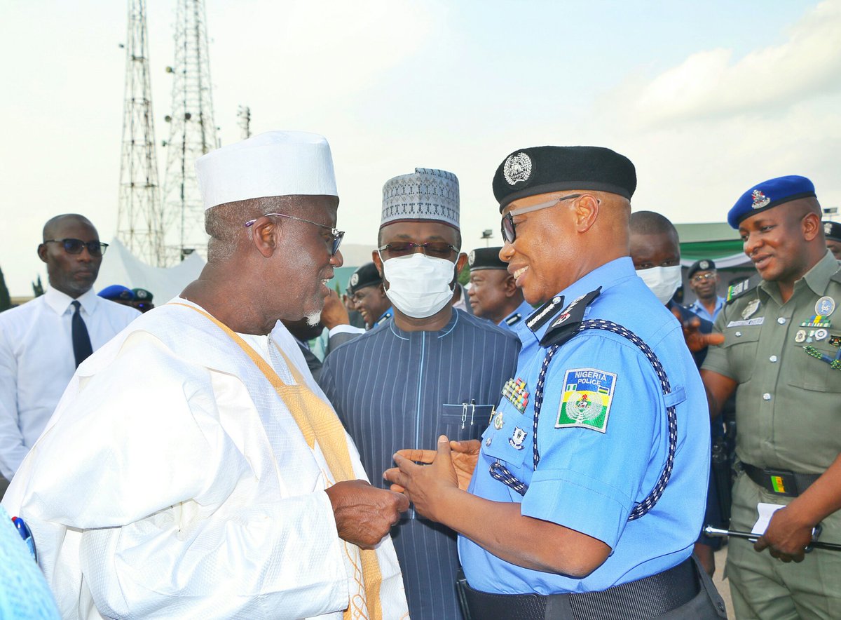 Determined to meet operational requirements of the Nigeria Police,  today, we commissioned patrol vehicles and personnel carrier to enhance internal security.