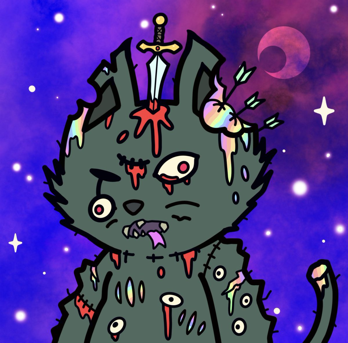 New mutation sneak peek! Mutations are FREE for holders! (Just gas) 😼

#NFTs