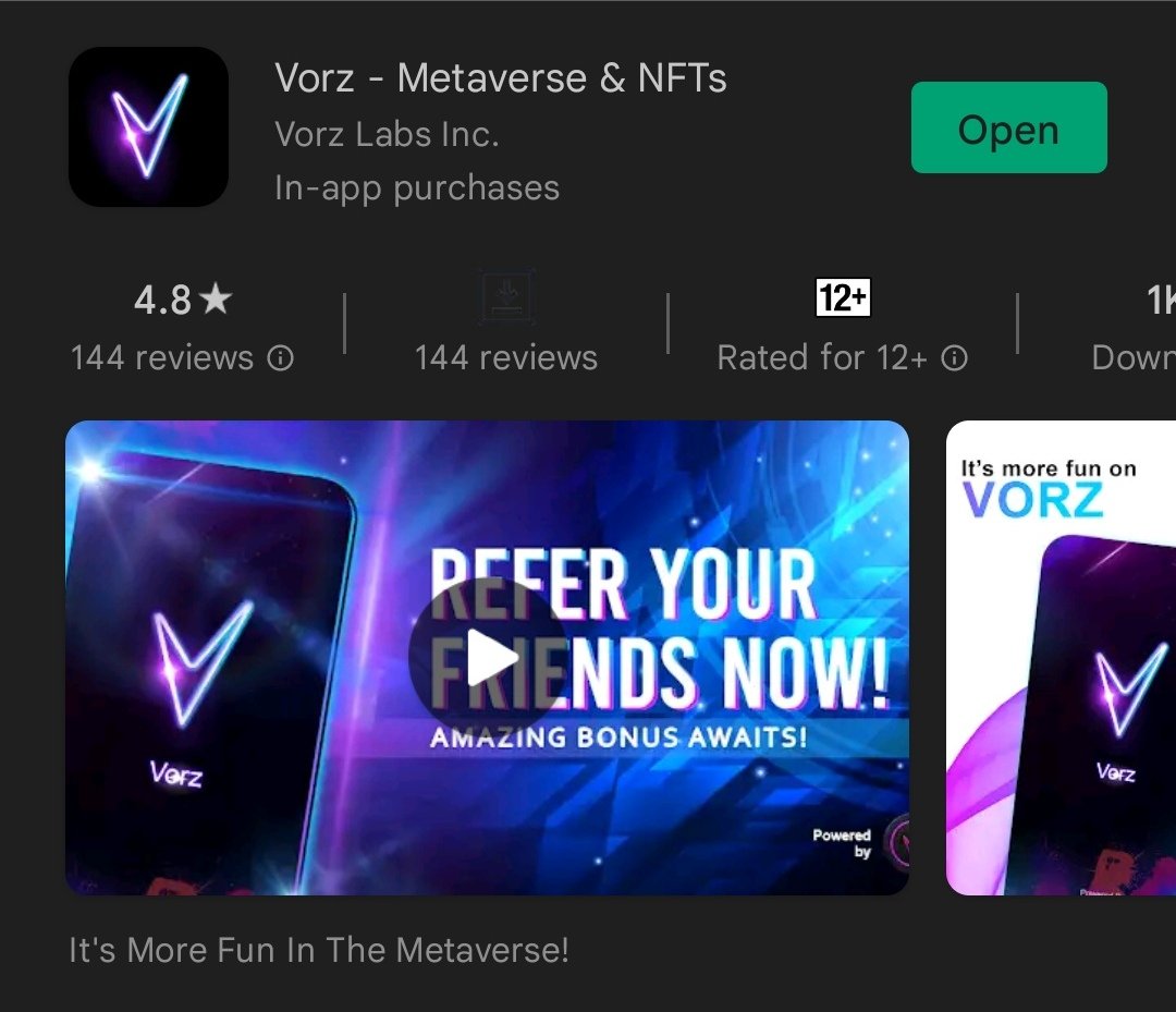 markofthebeastx's tweet photo. Free 10K $VORZ for each download!
Promo: May 19 - June 1, 2022

Download Vorz App:
https://t.co/PeZLBdr9Vd

Goto: Setting > Balance > Cashout

Add your $VORZ Crypto Address from the supported Mulitchain:
Smart Chain, Polygon, FTM.

Wait for the event to end &amp; receive your $VORZ. https://t.co/mCoqQUX8FC