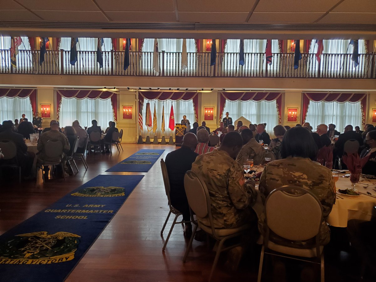 Earlier this month, I had the honor of inducting 23 phenomenal individuals into the Quartermaster Hall of Fame &amp; 65 more as Distinguished Members of the Corps! Congratulations to all of these Quartermasters who display excellence every day! #supportingvictory <a href="/SCoE_CASCOM/">U.S. Army CASCOM</a>